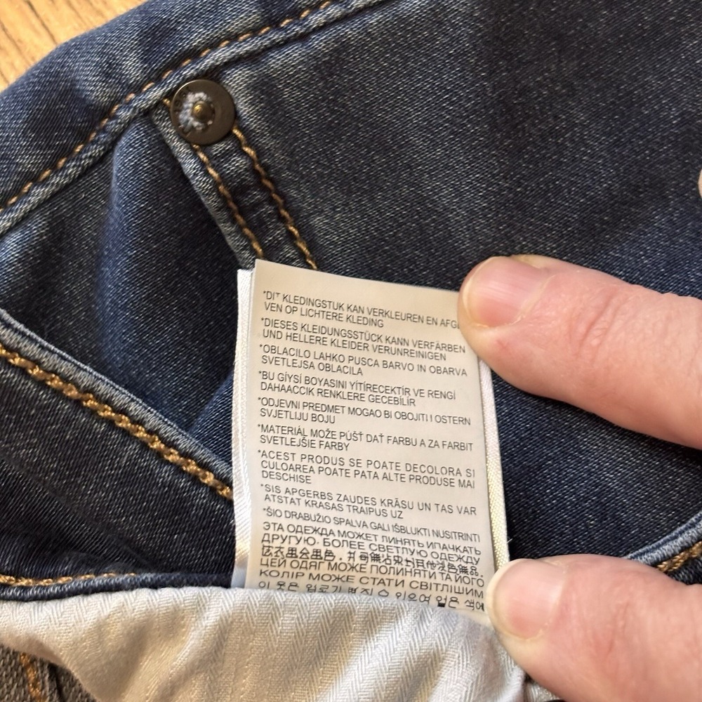 DL1961 Russel Slim Straight Botanic Fibers Ultra Soft Jeans 40x34‎ - Picture 15 of 16